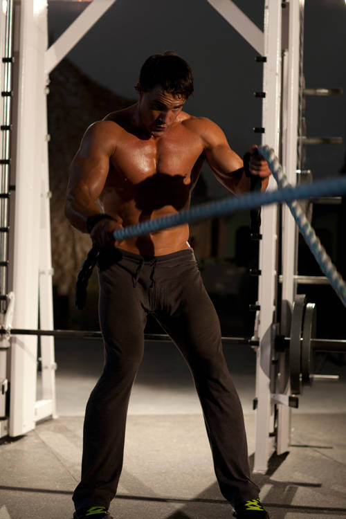 Battling Ropes reference position 2
