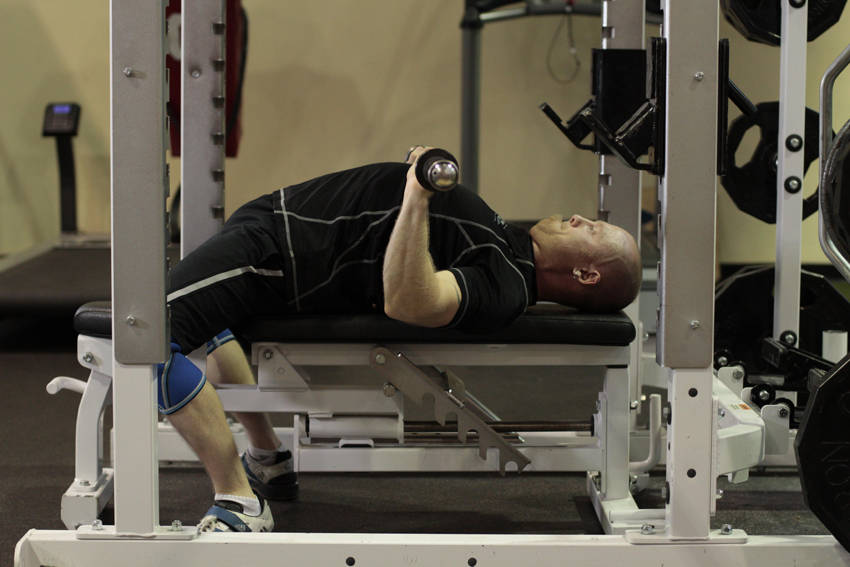 Bench Press - Powerlifting reference position 2