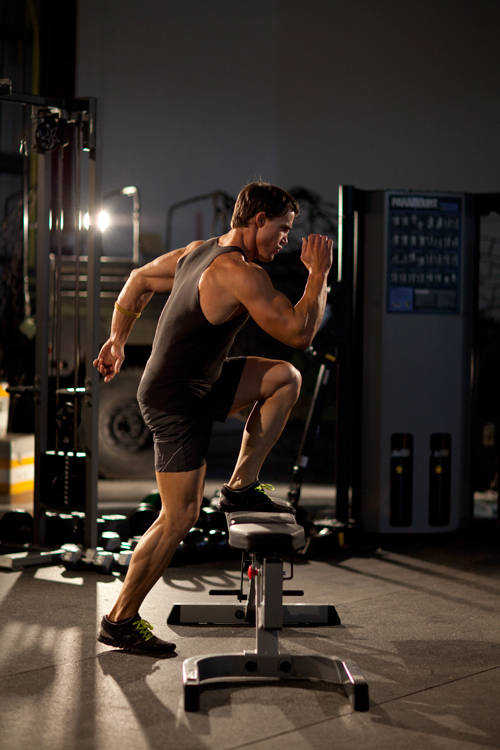 Bench Sprint reference position 1