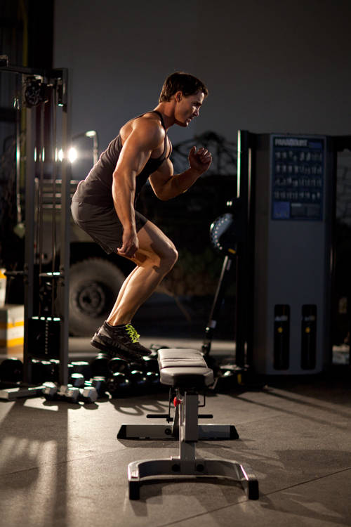 Bench Sprint reference position 2