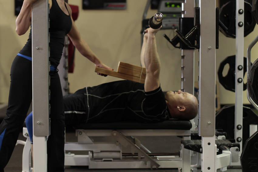 Board Press reference position 1