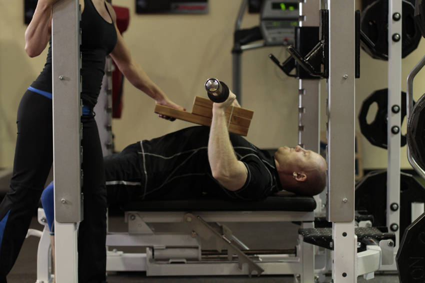 Board Press reference position 2