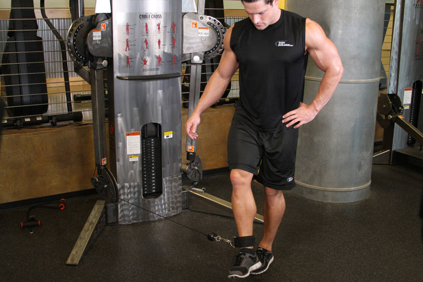 Cable Hip Adduction reference position 2