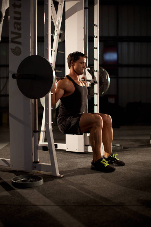 Chair Squat reference position 2