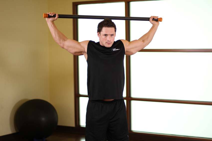 Chest And Front Of Shoulder Stretch reference position 2