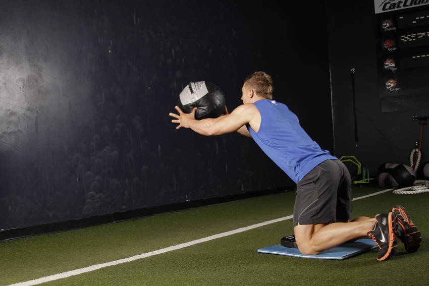 Chest Push (multiple response) reference position 2