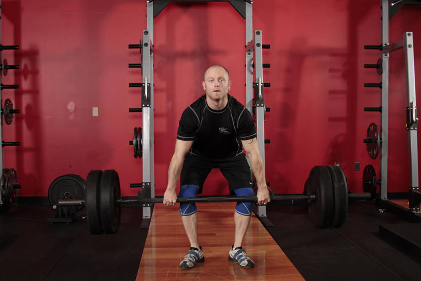 Clean Deadlift reference position 2