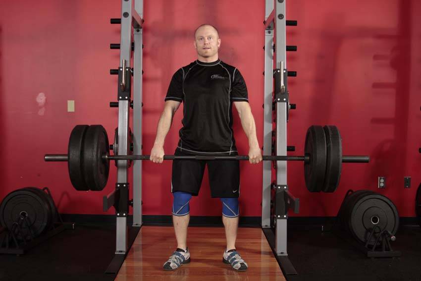 Clean Shrug reference position 1