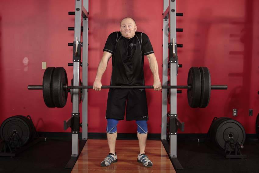 Clean Shrug reference position 2