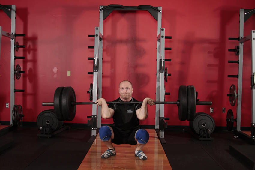Clean and Jerk reference position 2