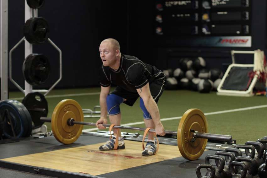 Deadlift with Bands reference position 2