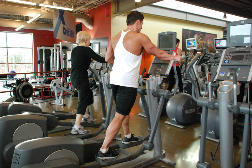 Elliptical Trainer reference position 1