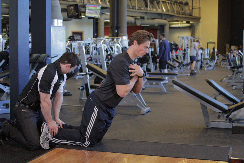 Floor Glute-Ham Raise reference position 2