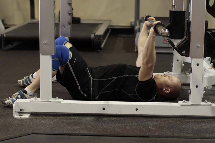 Floor Press reference position 1