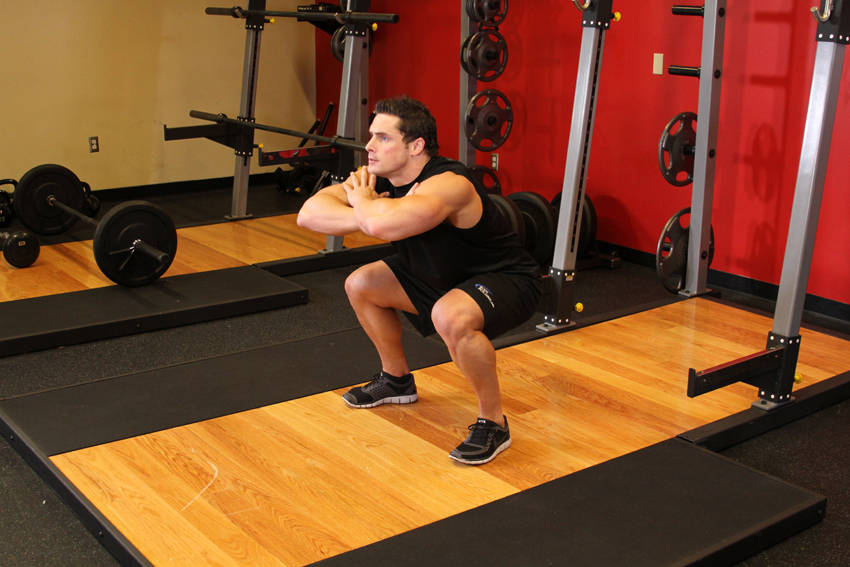 Freehand Jump Squat reference position 1