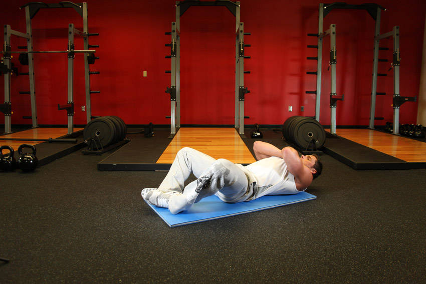 Frog Sit-Ups reference position 1