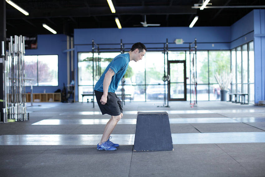 Front Box Jump reference position 1