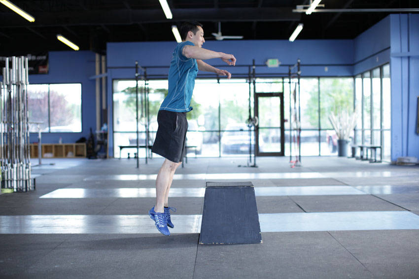 Front Box Jump reference position 2