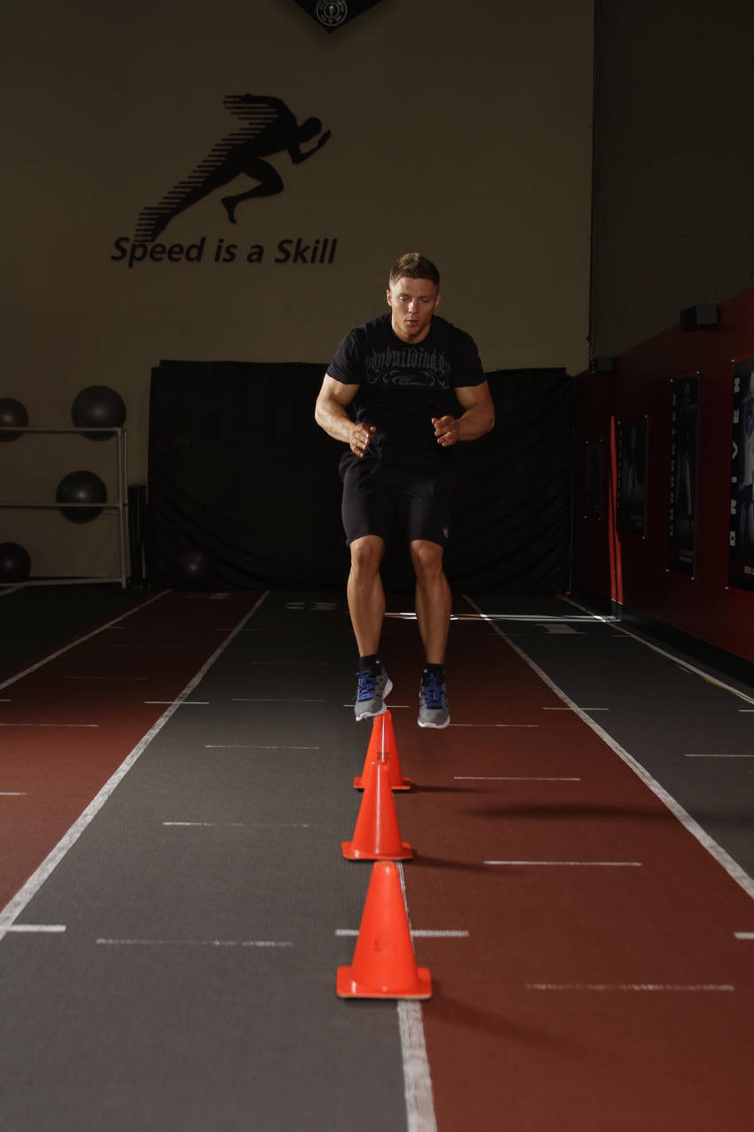 Front Cone Hops (or hurdle hops) reference position 2
