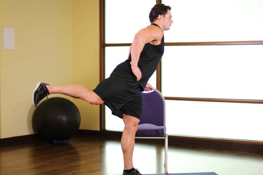 Front Leg Raises reference position 2