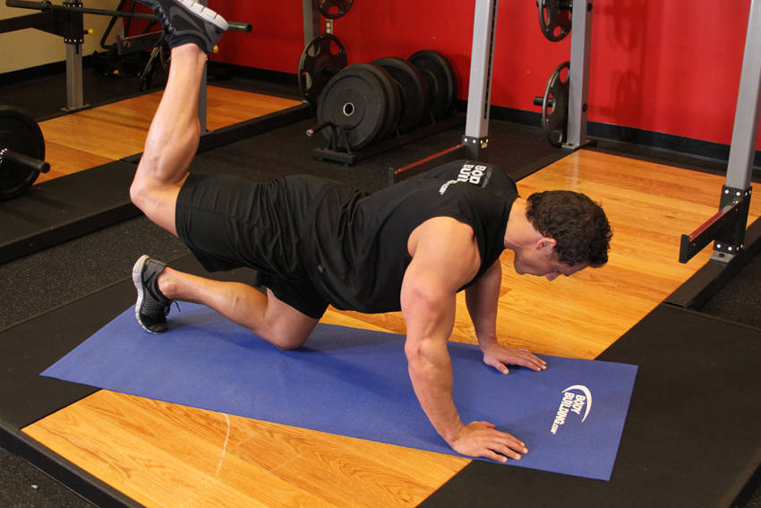 Glute Kickback reference position 2