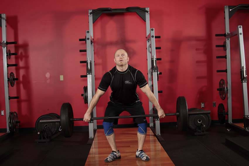 Hang Snatch reference position 1