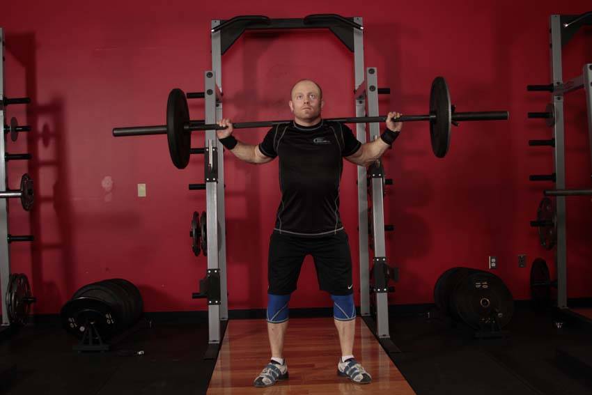 Heaving Snatch Balance reference position 1