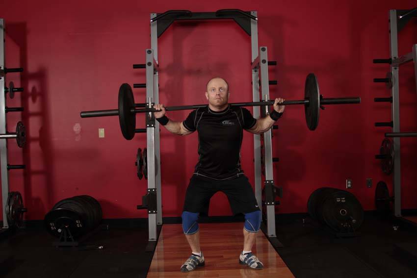 Heaving Snatch Balance reference position 2