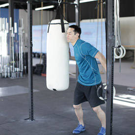 Heavy Bag Thrust reference position 1