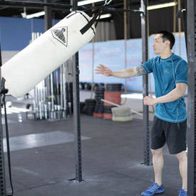Heavy Bag Thrust reference position 2