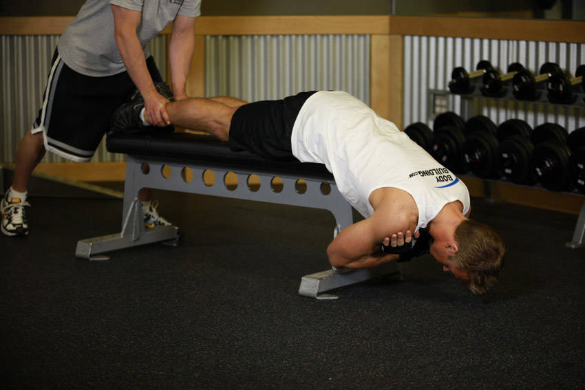 Hyperextensions With No Hyperextension Bench reference position 1