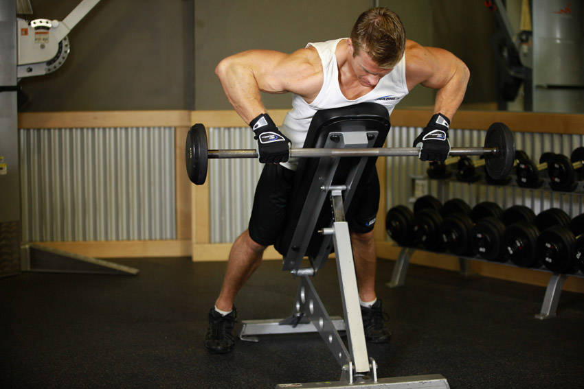 Incline Bench Pull reference position 2