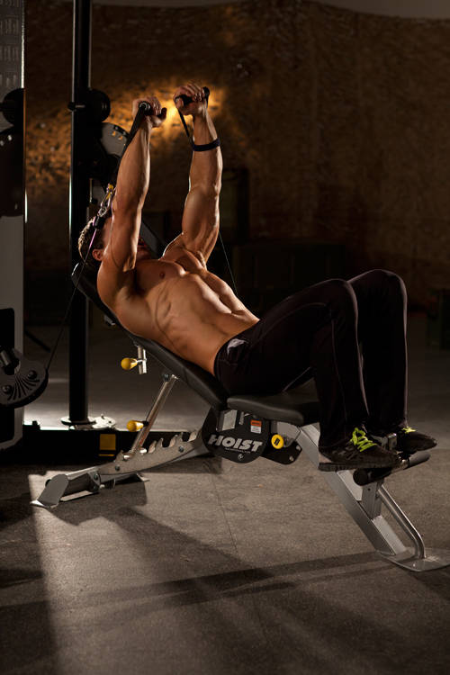 Incline Cable Chest Press reference position 2