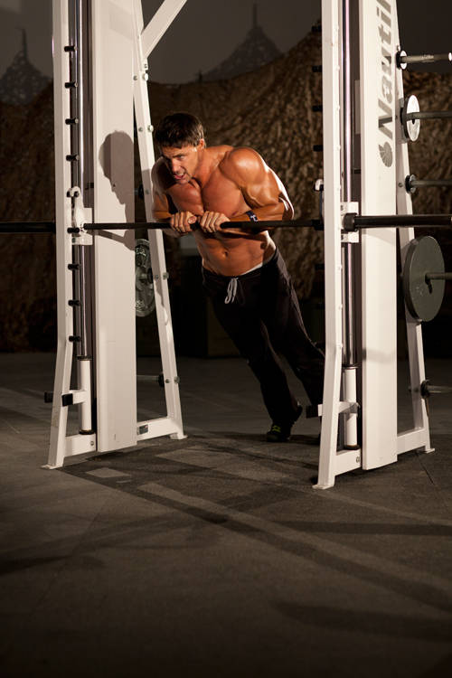 Incline Push-Up Close-Grip reference position 2
