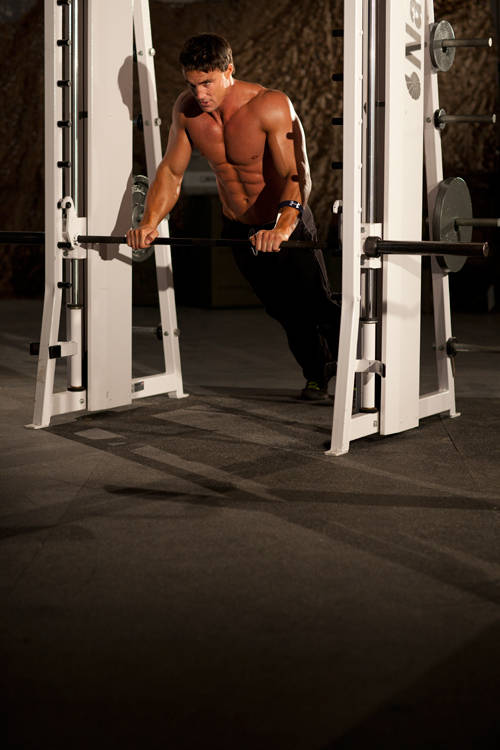 Incline Push-Up Medium reference position 1