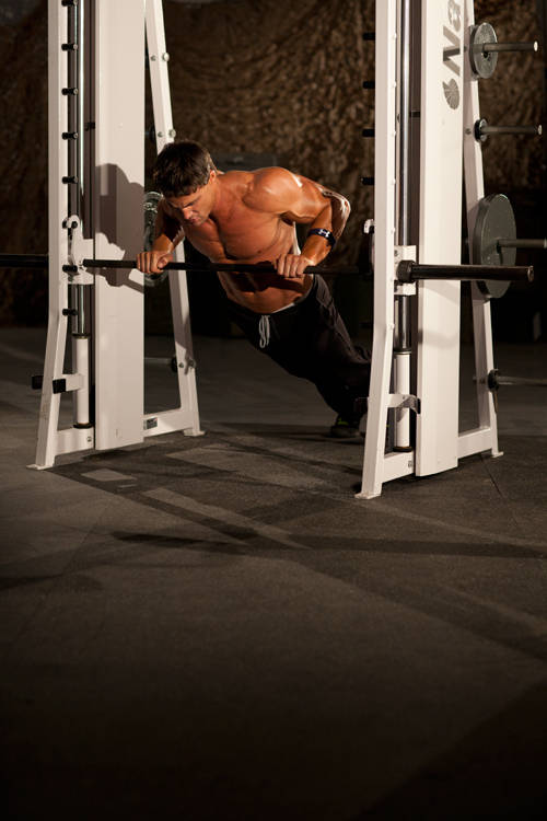 Incline Push-Up Medium reference position 2