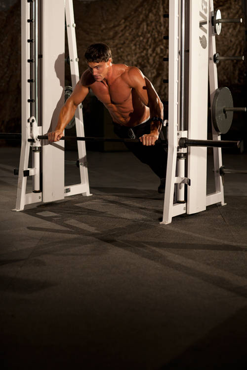 Incline Push-Up Wide reference position 2