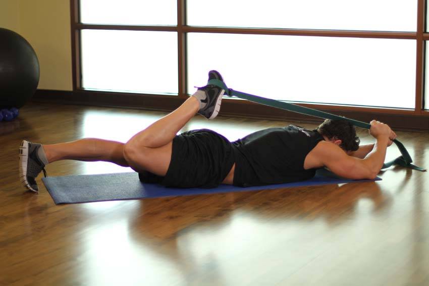 Intermediate Hip Flexor and Quad Stretch reference position 2