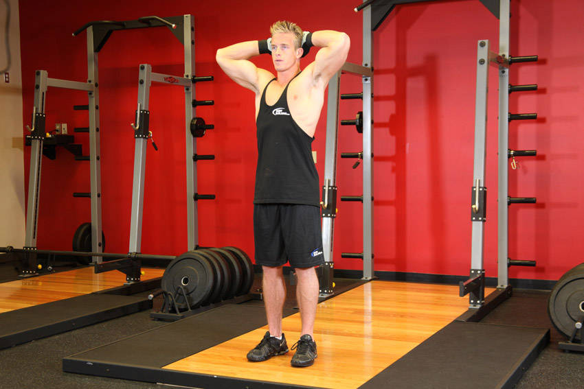 Isometric Neck Exercise - Front And Back reference position 2