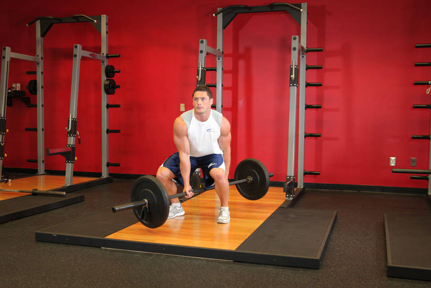 Jefferson Squats reference position 2