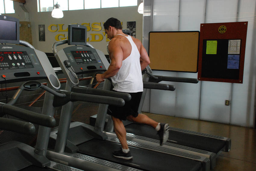 Jogging, Treadmill reference position 1
