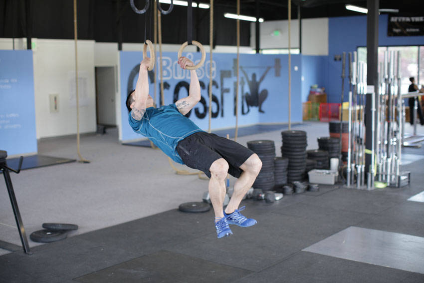 Kipping Muscle Up reference position 2