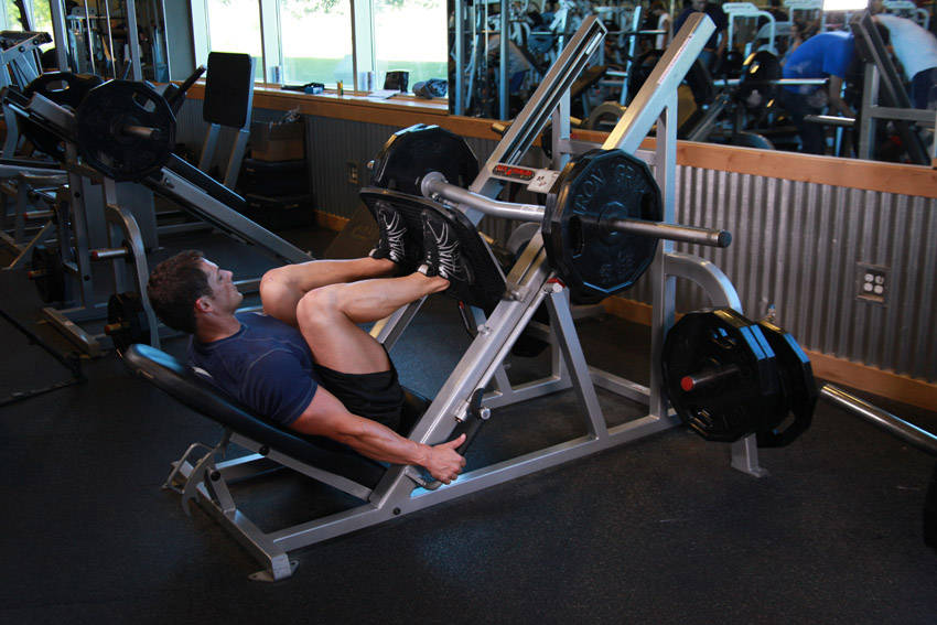 Leg Press reference position 2