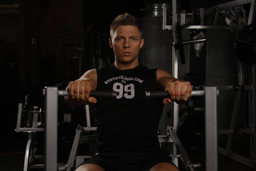 Leverage Chest Press reference position 2