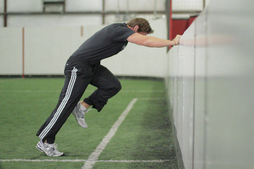 Linear Acceleration Wall Drill reference position 1