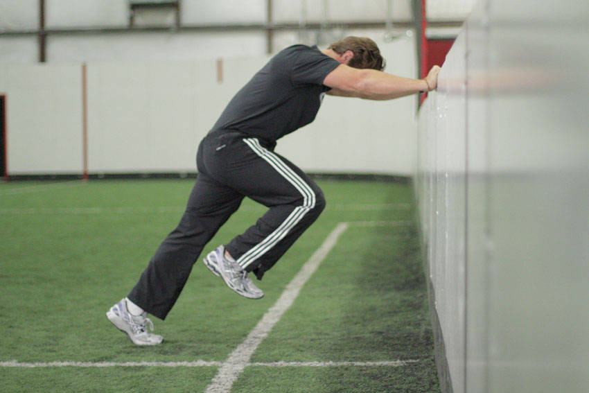 Linear Acceleration Wall Drill reference position 2