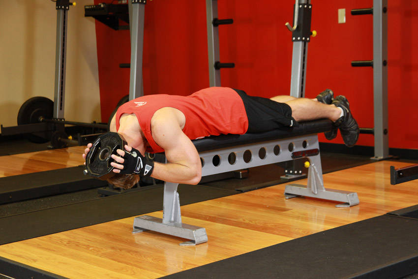 Lying Face Down Plate Neck Resistance reference position 1