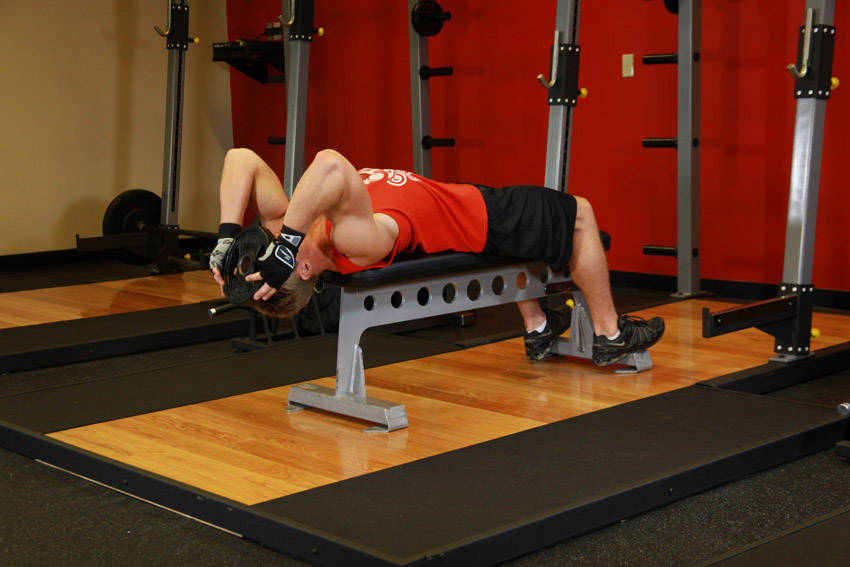 Lying Face Up Plate Neck Resistance reference position 1