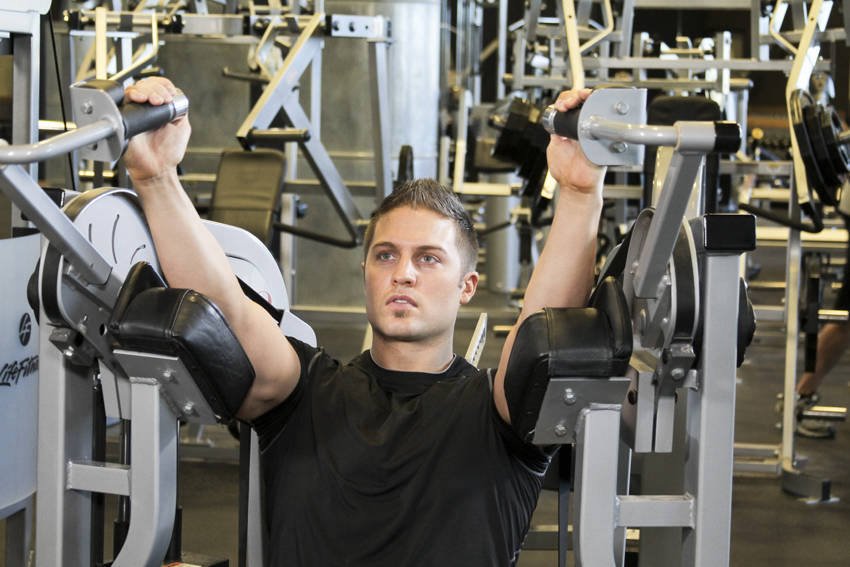 Machine Triceps Extension reference position 2
