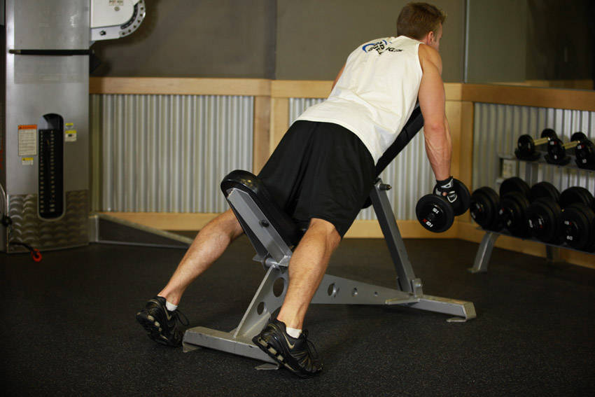 Middle Back Shrug reference position 2
